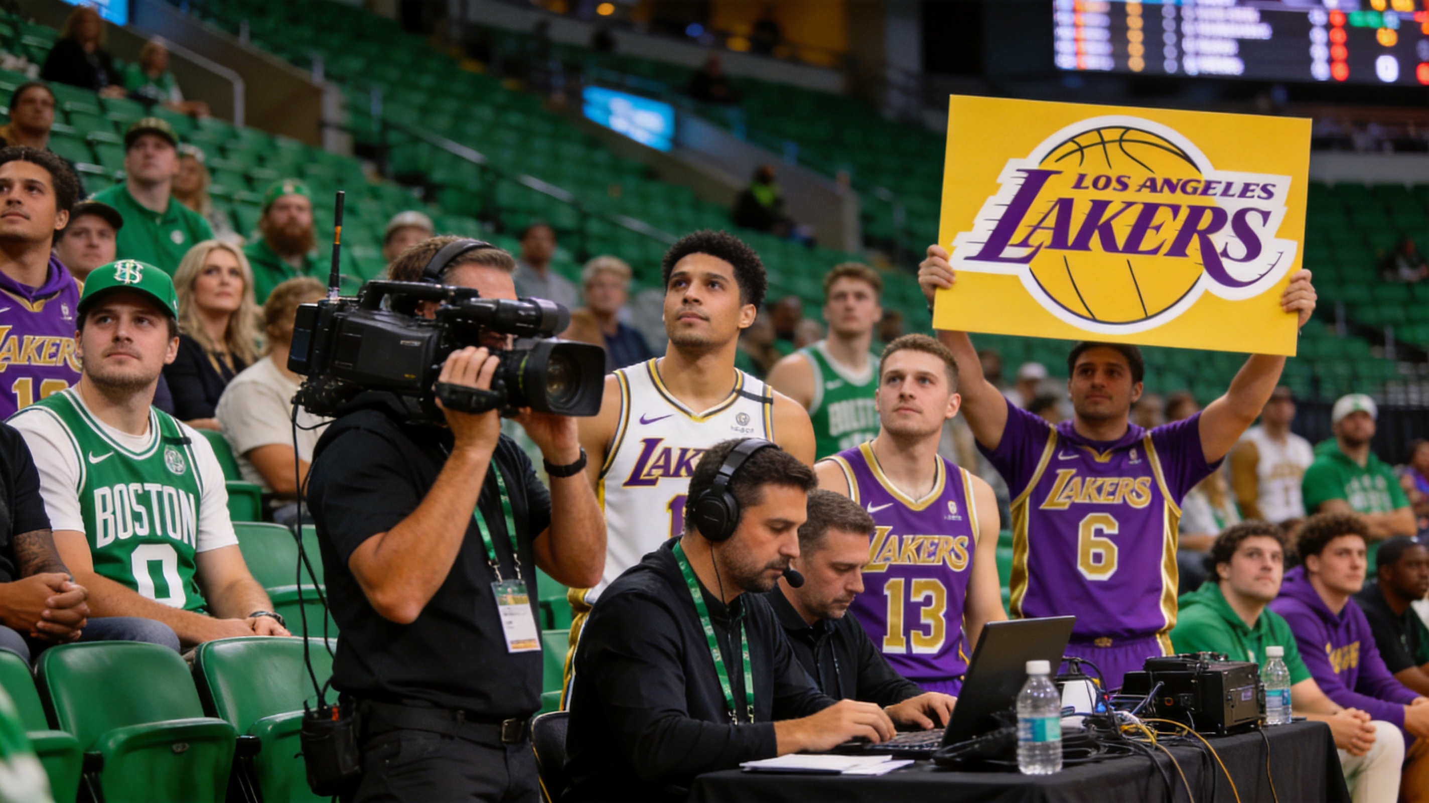 湖人客场终结凯尔特人七连胜NBA常规赛集锦配图